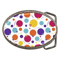 Background Polka Dot Belt Buckles by Ravend