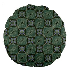 Batik-tradisional Large 18  Premium Round Cushions by nateshop