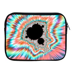 Fractal Abstract Background Apple Ipad 2/3/4 Zipper Cases by Wegoenart