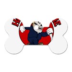 Halloween Dog Tag Bone (Two Sides) Back
