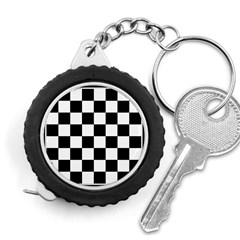 Chess Board Background Design Measuring Tape by Wegoenart