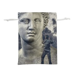 Men Taking Photos Of Greek Goddess Lightweight Drawstring Pouch (s) by dflcprintsclothing