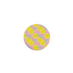 Pink Lemons 1  Mini Buttons by ConteMonfrey