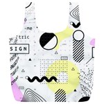 Graphic-design-geometric-background Full Print Recycle Bag (XL) Back