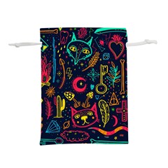 Sketch-graphic-illustration Lightweight Drawstring Pouch (m) by Wegoenart