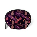 Dragonfly Pattern Design Accessory Pouch (Small) Back
