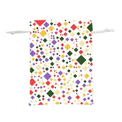 Abstract Pattern Illustration Background Wallpaper Lightweight Drawstring Pouch (m) by Wegoenart