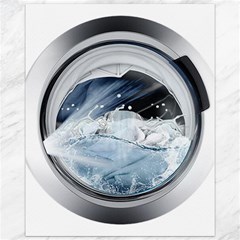 Gray Washing Machine Illustration Canvas 11  X 14  by Jancukart