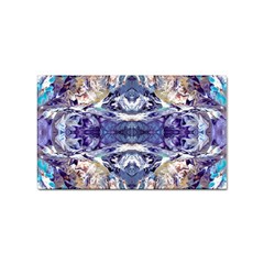Amethyst Repeats Sticker Rectangular (100 Pack) by kaleidomarblingart
