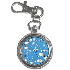Ice Cream Bubbles Texture Key Chain Watches by dflcprintsclothing