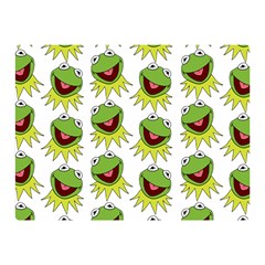 Kermit The Frog Double Sided Flano Blanket (mini)  by Valentinaart