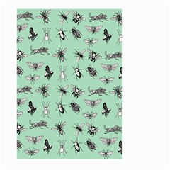 Insects Pattern Large Garden Flag (two Sides) by Valentinaart