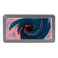 Fluid Swirl Spiral Twist Liquid Abstract Pattern Memory Card Reader (mini) by Ravend