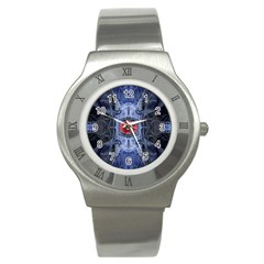Art Robot Artificial Intelligence Technology Stainless Steel Watch by Ravend