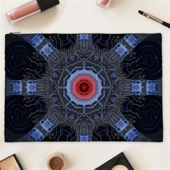 Art Robots Artificial Intelligence Technology Cosmetic Bag (xxl) by Ravend