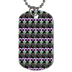 Skullspider Dog Tag (two Sides) by Sparkle