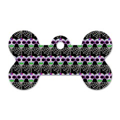 Skullspider Dog Tag Bone (one Side) by Sparkle
