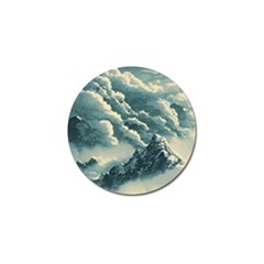 Mountains Alps Nature Clouds Sky Fresh Air Golf Ball Marker (4 Pack) by Pakemis