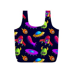 Space Pattern Full Print Recycle Bag (s) by Pakemis