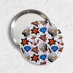 Full Color Flash Tattoo Patterns 2 25  Handbag Mirrors by Pakemis