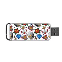 Full Color Flash Tattoo Patterns Portable Usb Flash (two Sides) by Pakemis