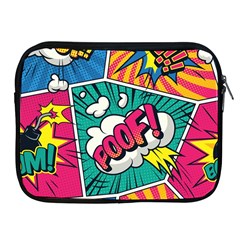 Comic Colorful Seamless Pattern Apple Ipad 2/3/4 Zipper Cases by Pakemis