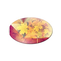 Colorful Nature Sticker (oval) by Sparkle