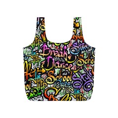 Graffiti Word Seamless Pattern Full Print Recycle Bag (s) by Pakemis