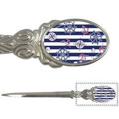 Seamless Marine Pattern Letter Opener by Pakemis