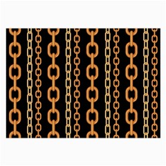 Gold-chain-jewelry-seamless-pattern Large Glasses Cloth by Pakemis