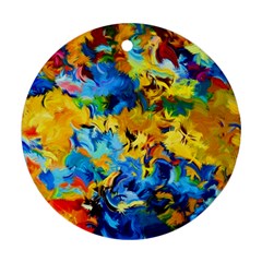 Abstract Art Ornament (round) by gasi