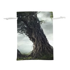 Trees Forest Woods Drawing Fantasy Dream Lightweight Drawstring Pouch (m) by Uceng
