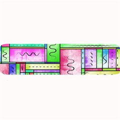 Colorful Pattern Large Bar Mat by gasi