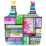 Colorful pattern Full Print Recycle Bag (XXXL) Back