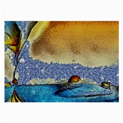 Abstract Painting Art Texture Large Glasses Cloth by Ravend