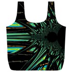 Art Pattern Abstract Design Full Print Recycle Bag (XL) Front