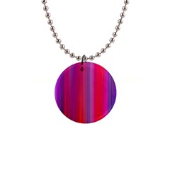 Multicolored Abstract Linear Print 1  Button Necklace by dflcprintsclothing