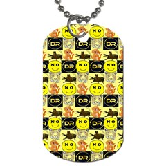 Smily Dog Tag (one Side) by Sparkle
