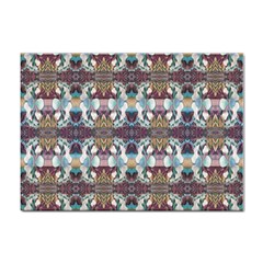 Multicolored Ornate Decorate Pattern Sticker A4 (10 Pack) by dflcprintsclothing