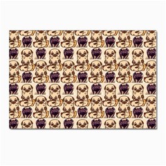 Pugs Postcards 5  X 7  (pkg Of 10) by Sparkle