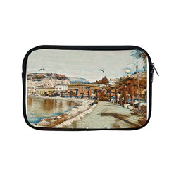 Birds And People On Lake Garda Apple Macbook Pro 13  Zipper Case by ConteMonfrey