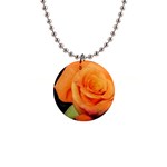 Color of Desire 1  Button Necklace Front