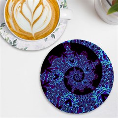 Shay Uv Print Round Tile Coaster by MRNStudios