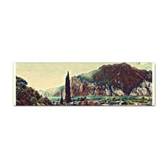 On The Way To Lake Garda, Italy  Sticker (bumper) by ConteMonfrey