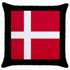 Denmark Throw Pillow Case (black) by tony4urban