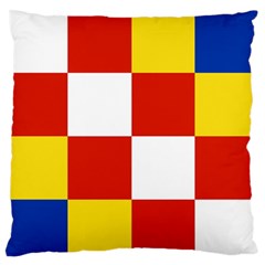 Antwerp Flag Large Premium Plush Fleece Cushion Case (two Sides) by tony4urban
