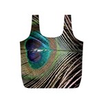 Peacock Full Print Recycle Bag (S) Front