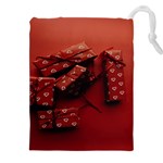 Valentines Gift Drawstring Pouch (5XL) Front