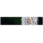 White Flower Large Premium Plush Fleece Scarf  Back