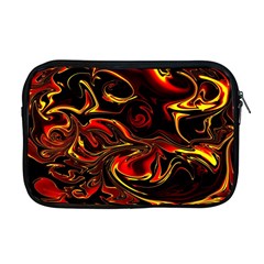 Modern Art Design Fantasy Surreal Orange Apple Macbook Pro 17  Zipper Case by Ravend